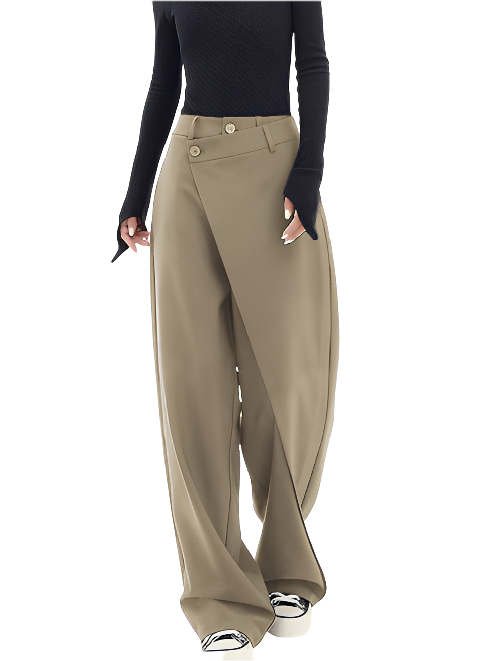 Samantha - Pantaloni casual a taglio ampio per donne
