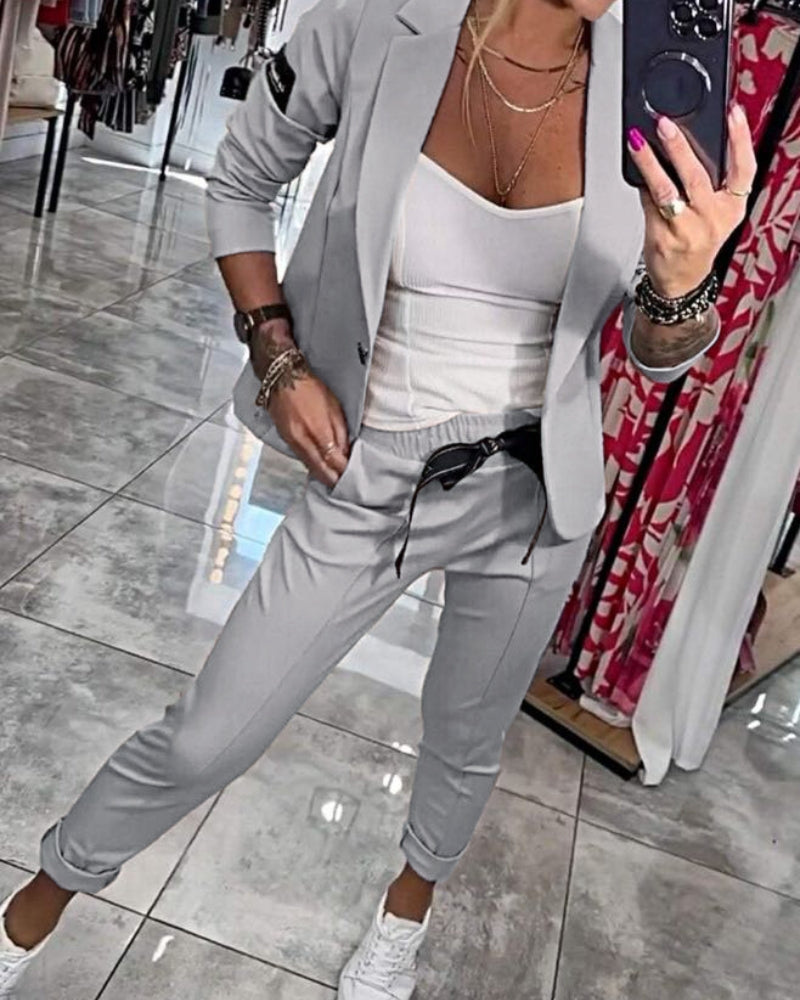 Malou | Set: top, jacket and trousers