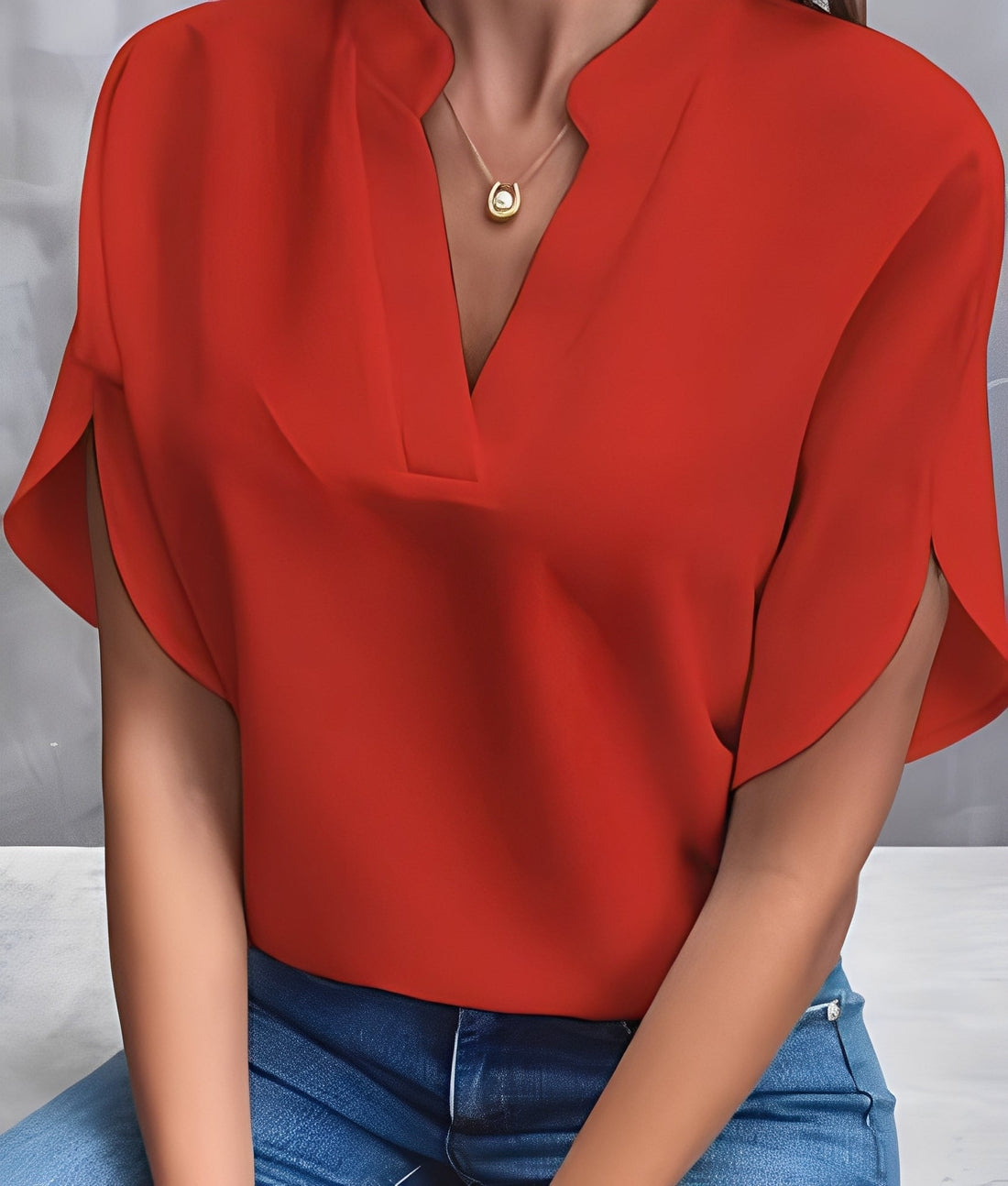 Chantelle - Camicia semplice con scollo a V per donne