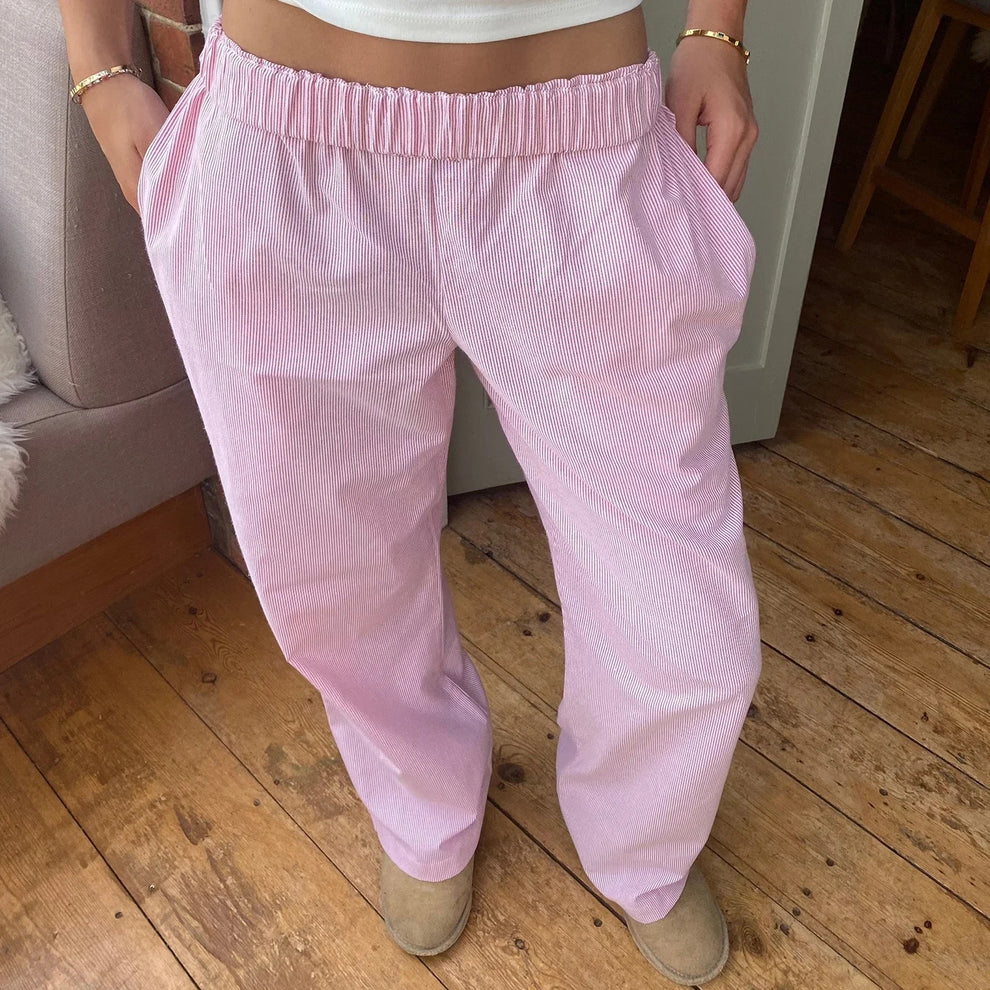 Elis – Women's High-Waisted Wide-Leg Trousers
