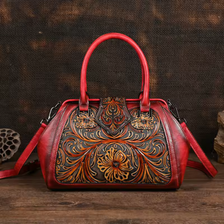 Florina | Elegant Handbag with Floral Pattern