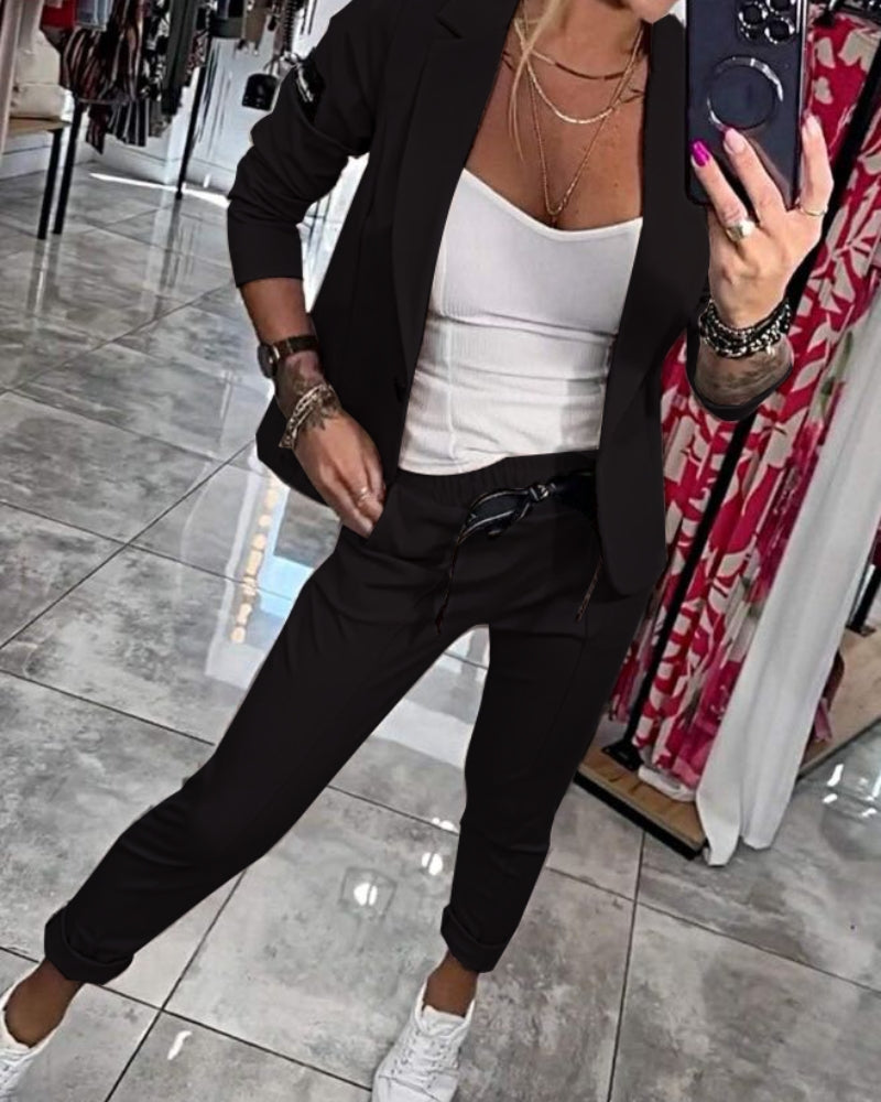 Malou | Set: top, jacket and trousers