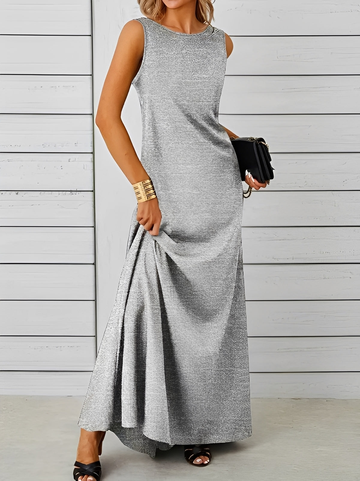 Saranna - Elegant Long Dress for Women