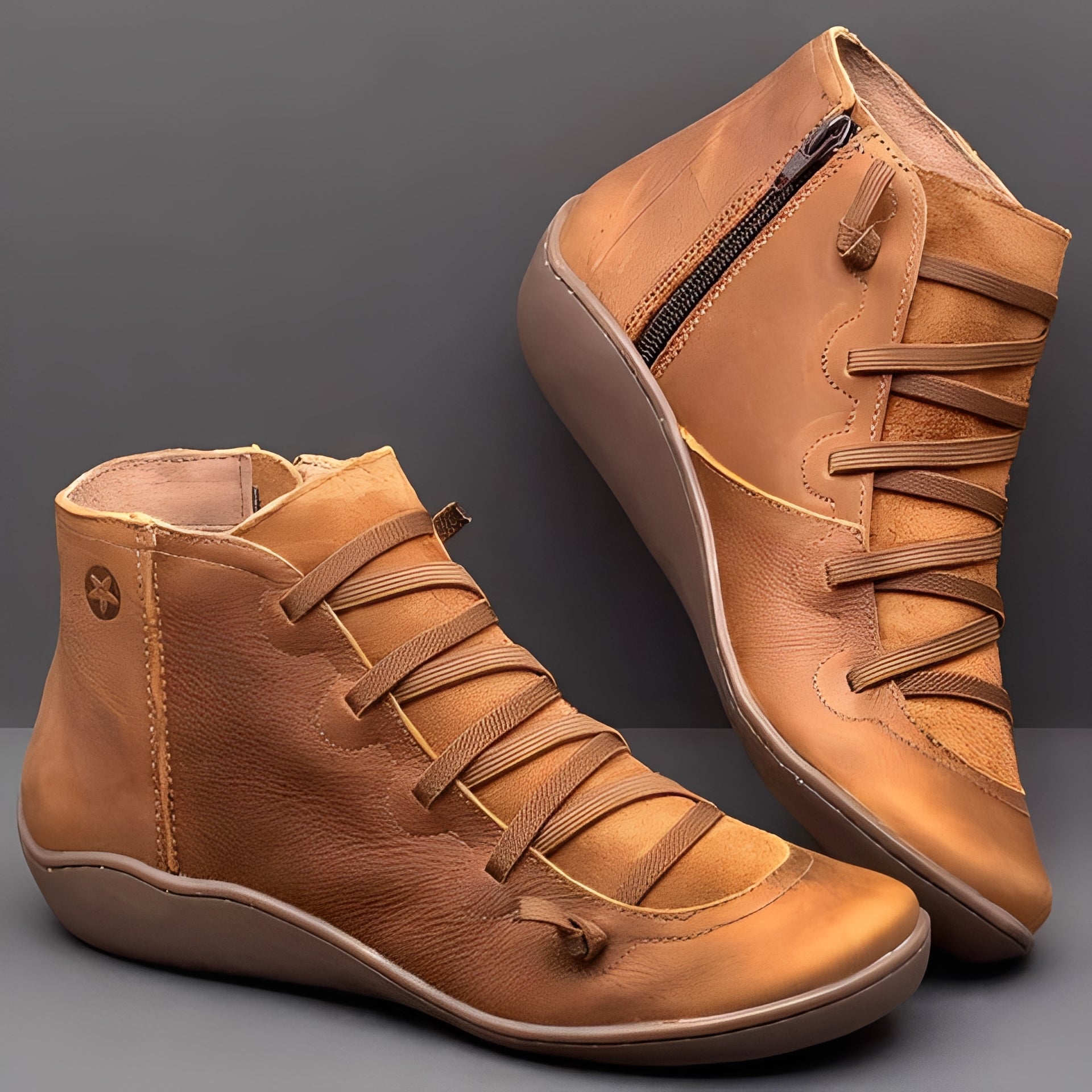 Emma - Comfortable leather leisure shoes for women