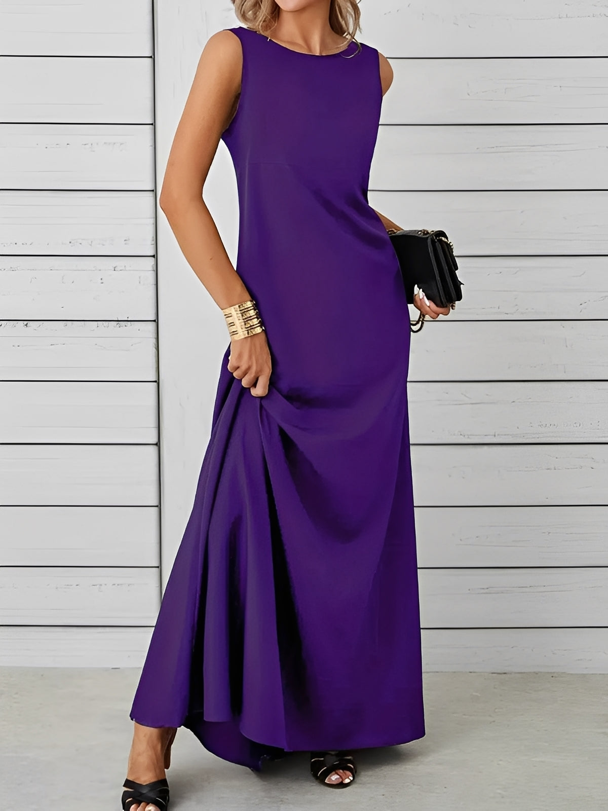 Saranna - Elegant Long Dress for Women