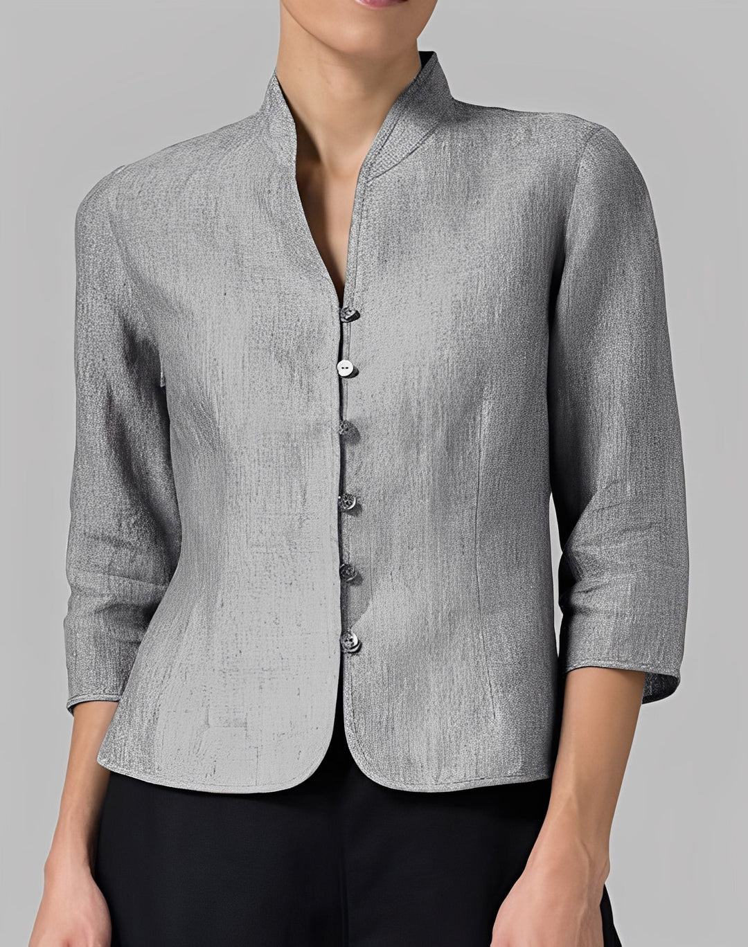 Lolicia - Casual 3/4 Sleeve Blouse for Women