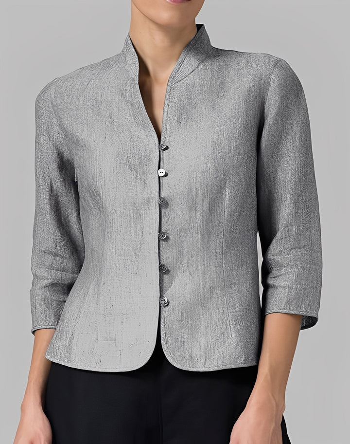 Lolicia - Casual 3/4 Sleeve Blouse for Women