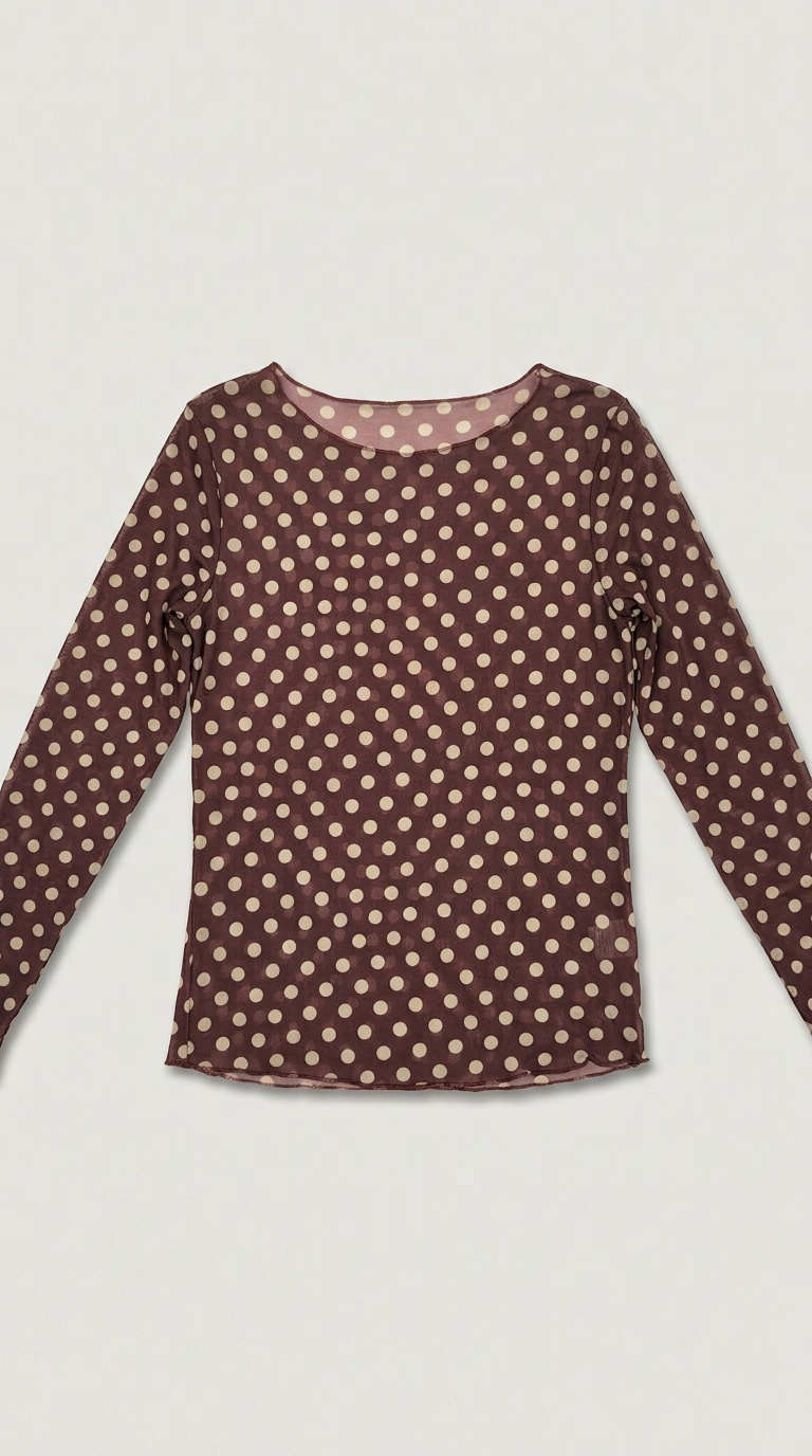 Maglia Pois in Rete