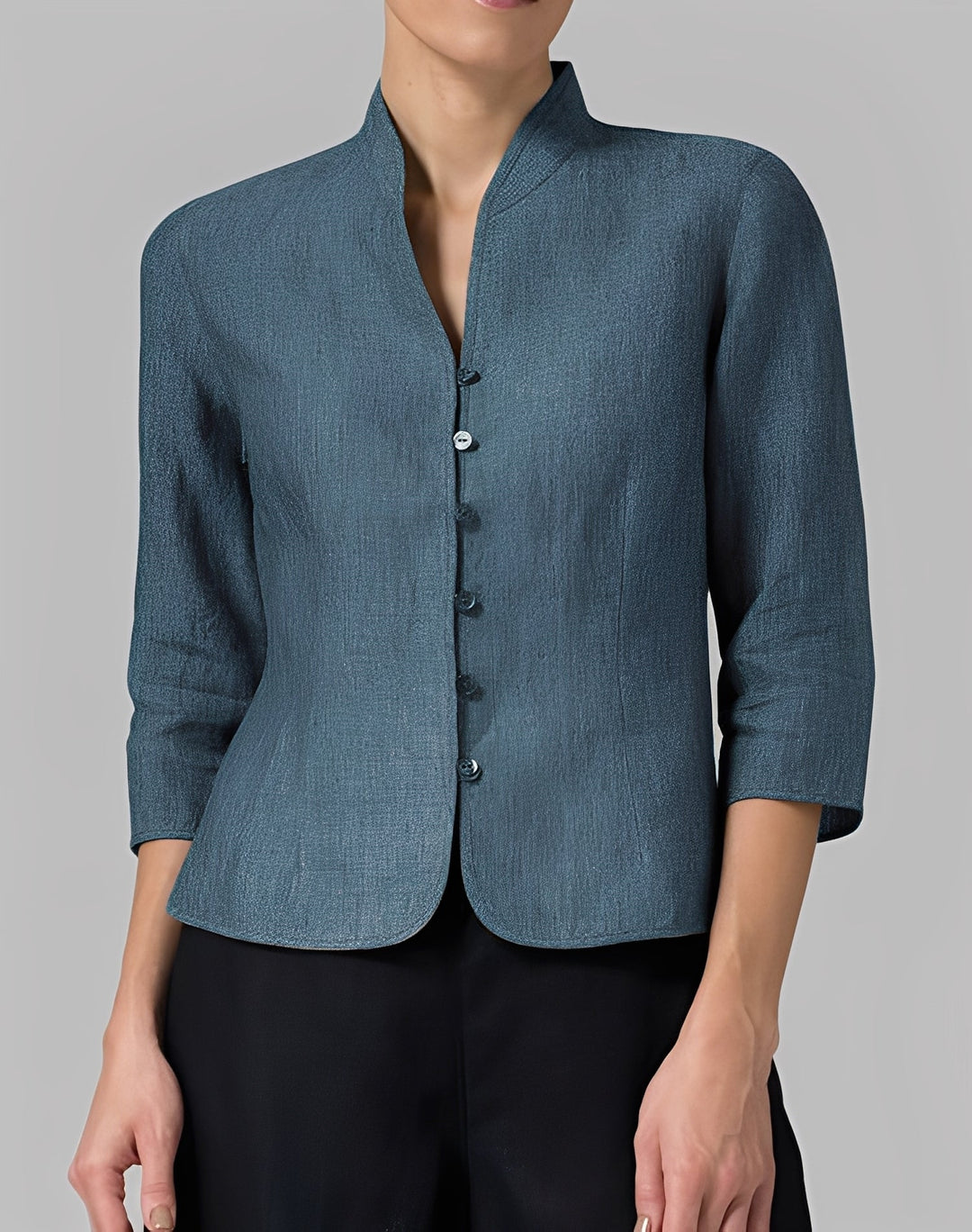 Lolicia - Casual 3/4 Sleeve Blouse for Women