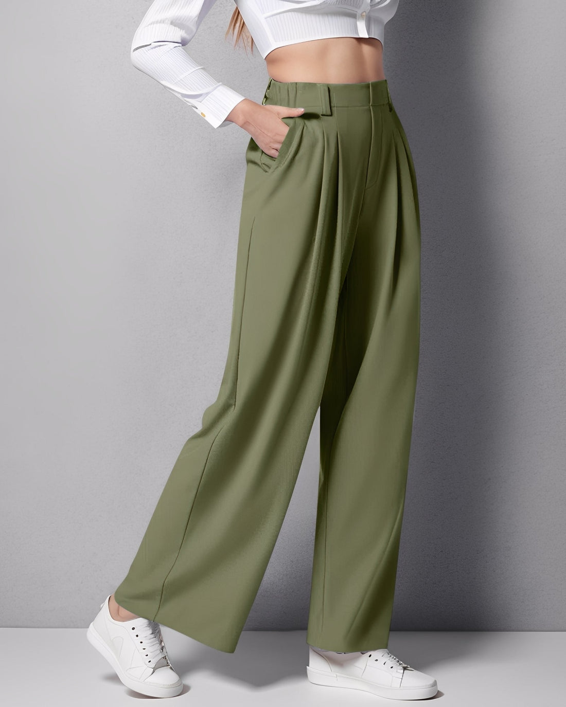 Montana - Pantaloni dritti elastici per donne