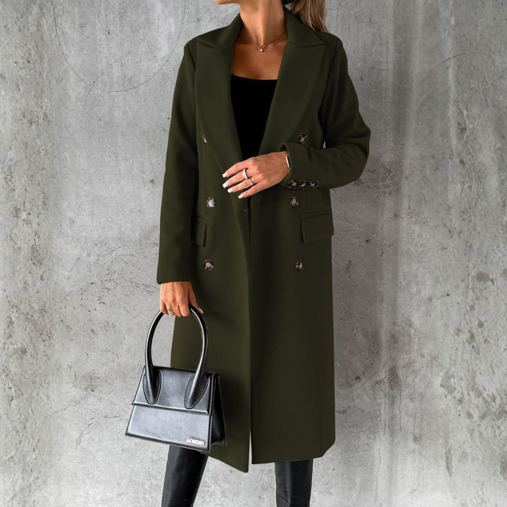Alessandra | Cappotto Lungo Elegante e Raffinato