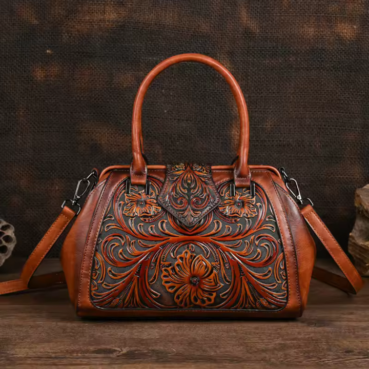 Florina | Elegant Handbag with Floral Pattern