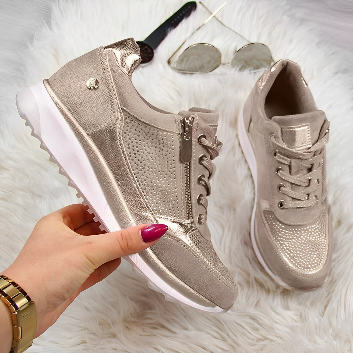 Pro Shoes - Sneakers con Cerniera