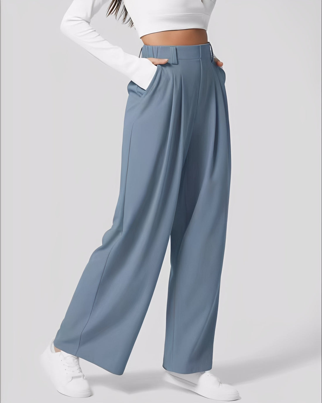 Montana - Pantaloni dritti elastici per donne