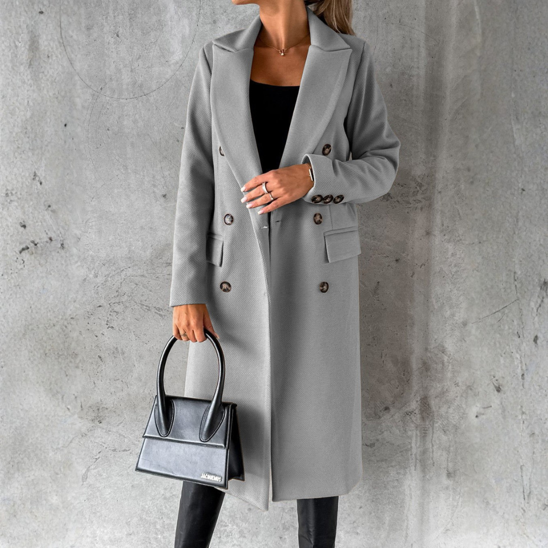 Alessandra | Cappotto Lungo Elegante e Raffinato
