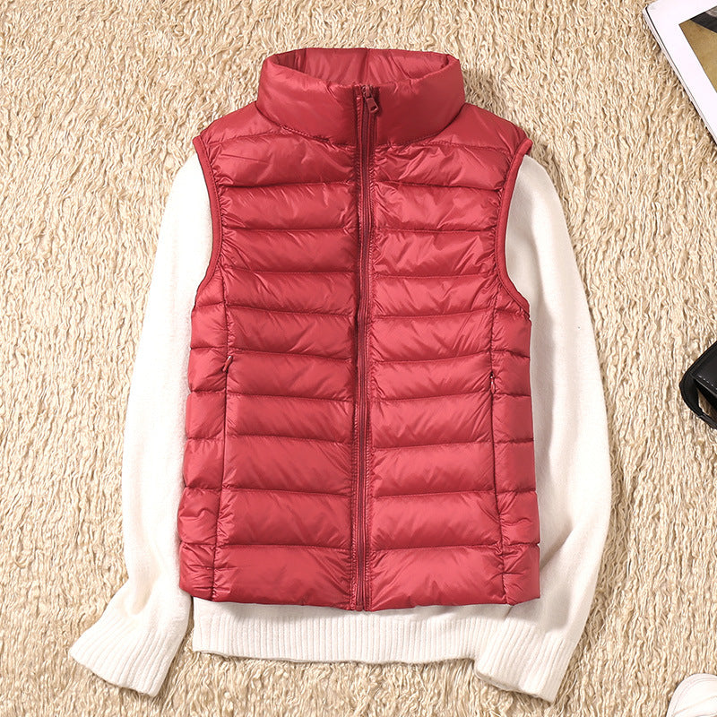 Saphire | Gilet elegante in piuma