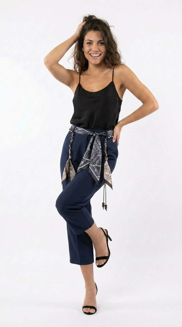 Pantalone palazzo coulisse