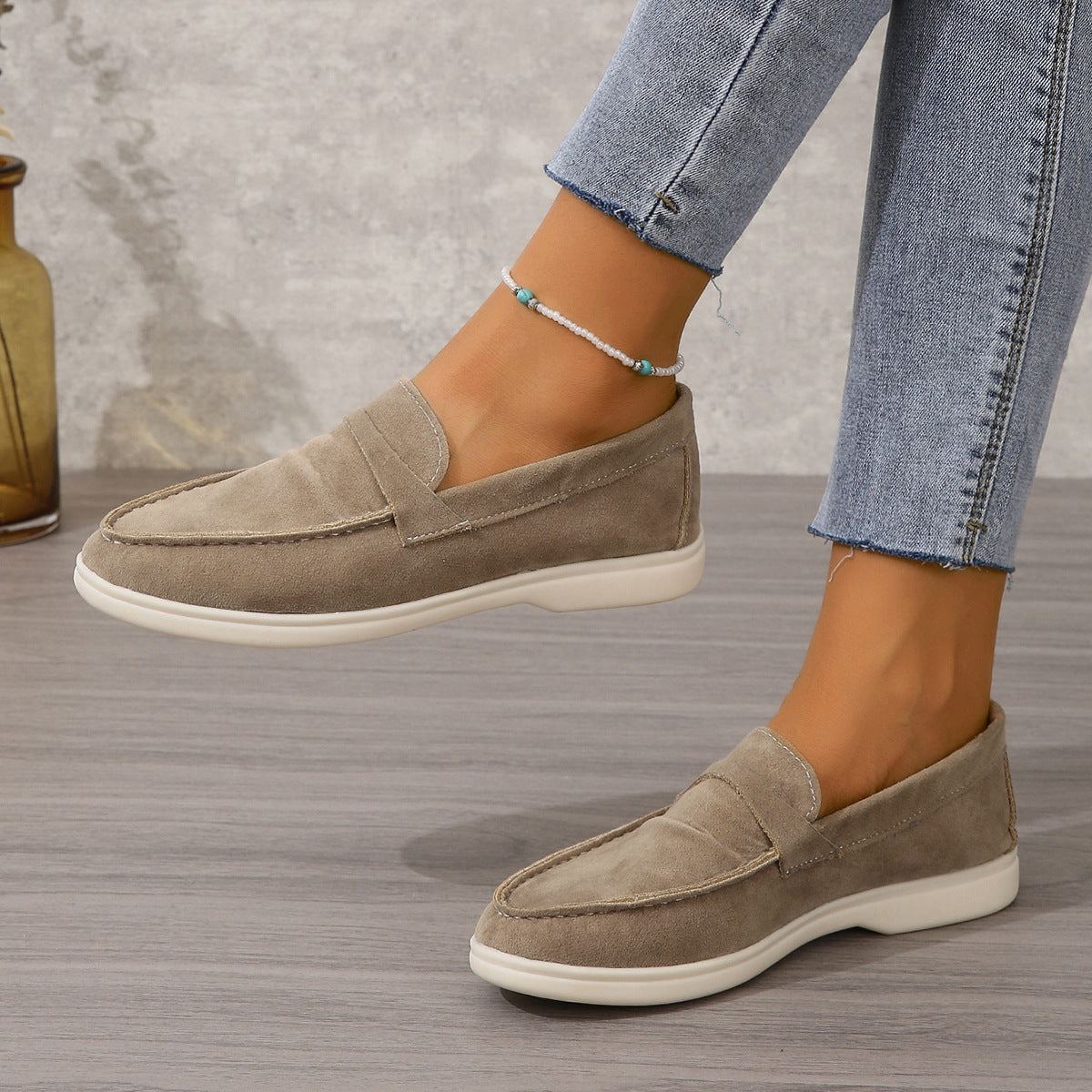Yasmine - Classiche Scarpe in Camoscio per Donne