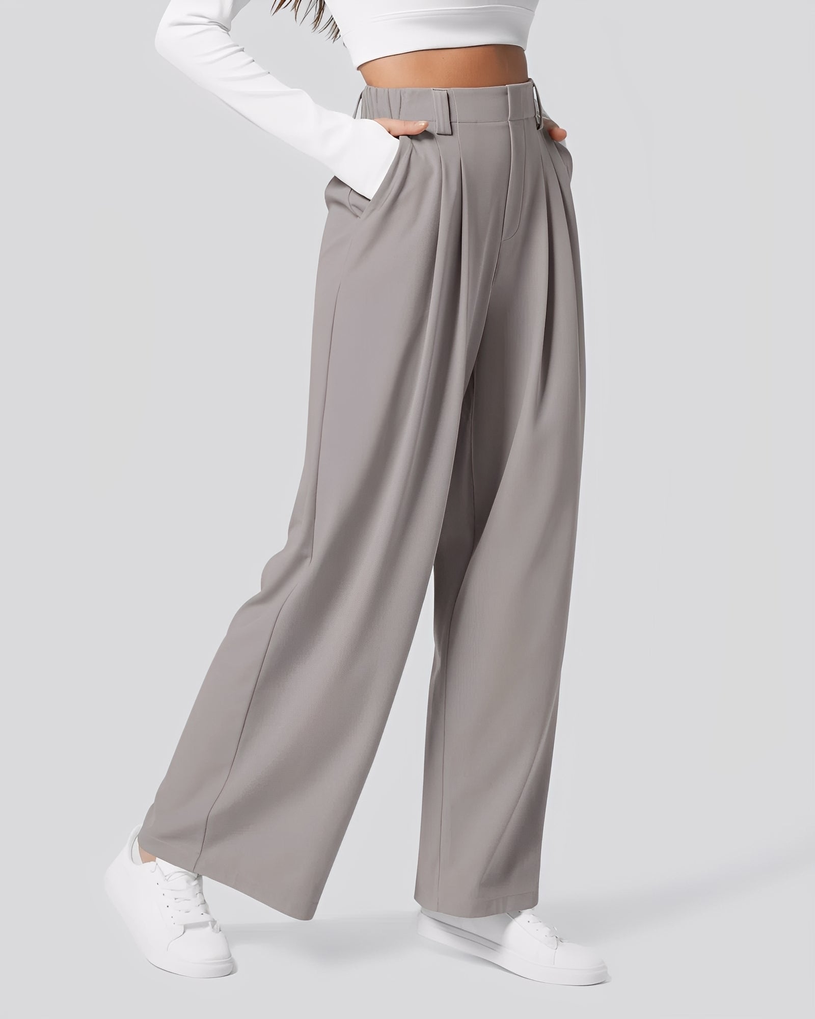 Montana - Pantaloni dritti elastici per donne
