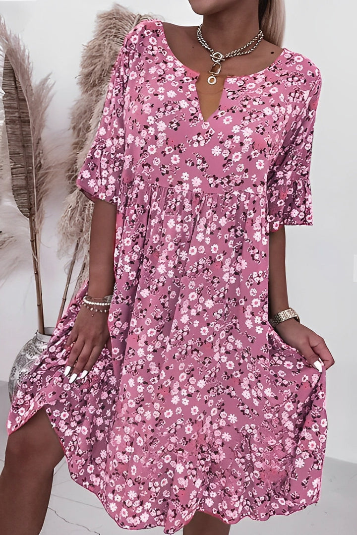 Muriel - Floral V-Neck for Women