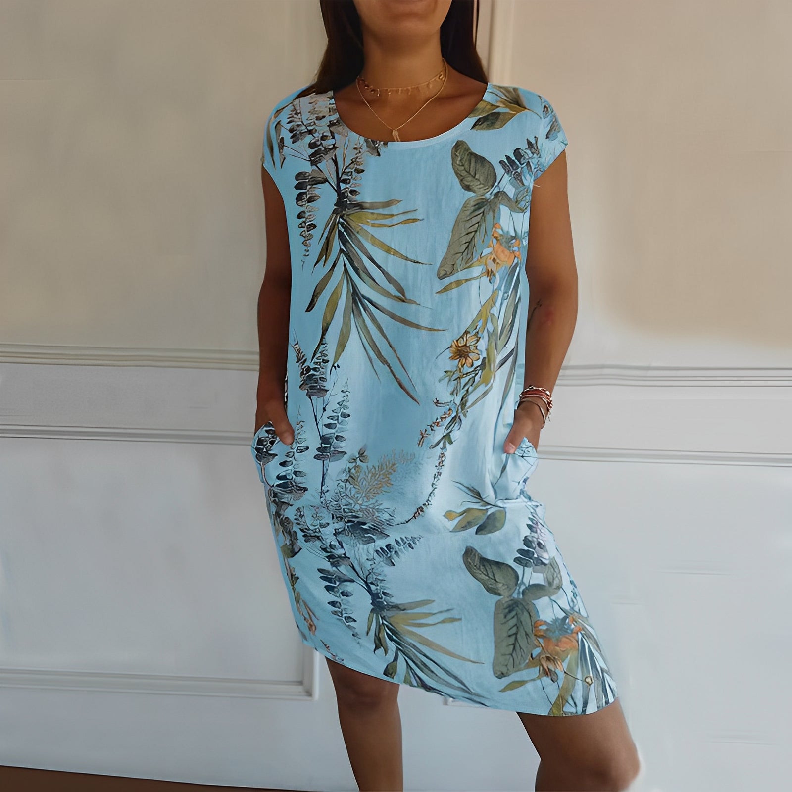 Jocelyn - Abito casual ampio con stampa per donne