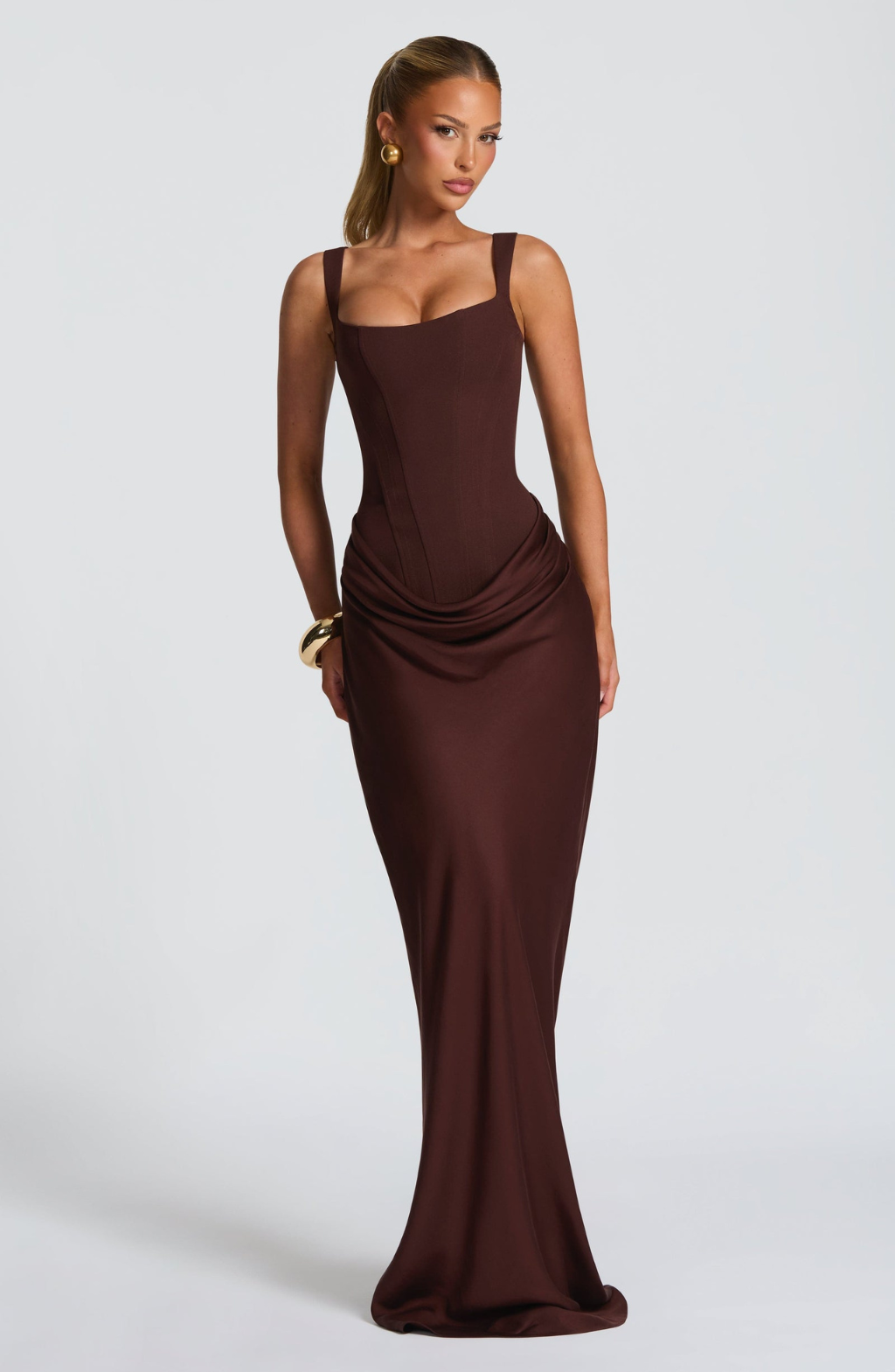 Vittoria™ | Hourglass Effect Sculpted Maxi Dress