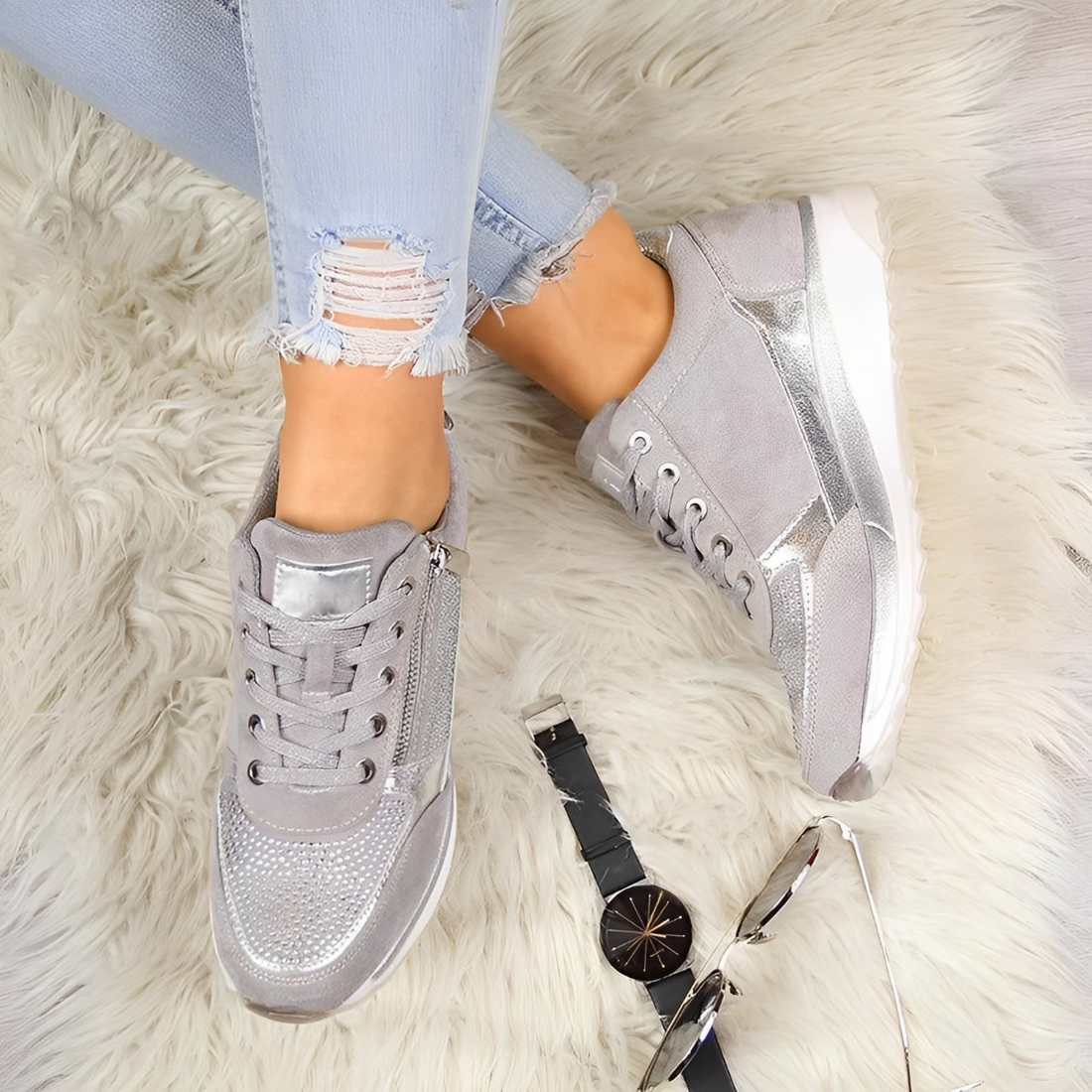 Pro Shoes - Sneakers con Cerniera