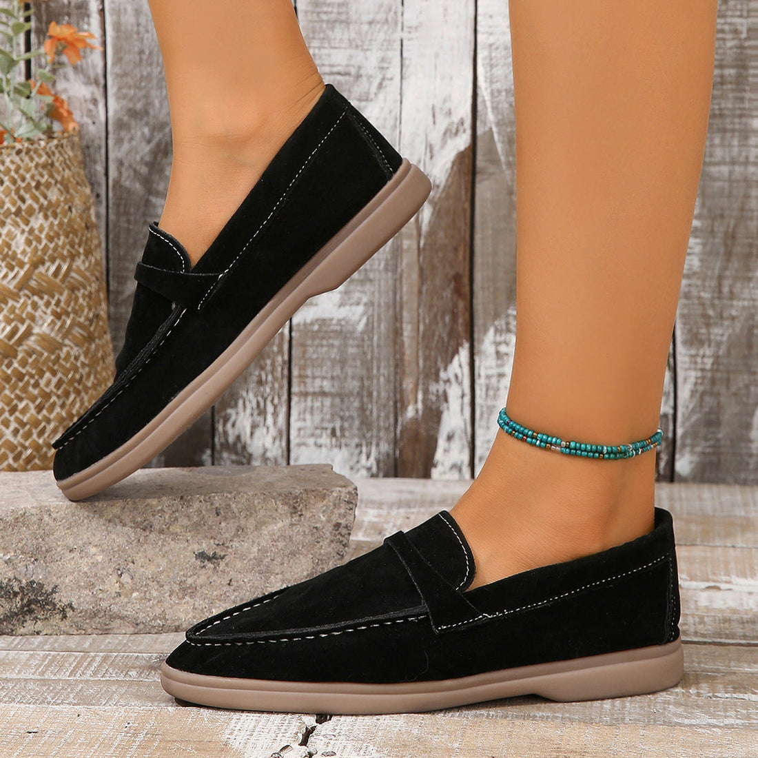 Yasmine - Classiche Scarpe in Camoscio per Donne