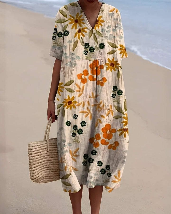 Romilly - Colorful Printed Summer Dress for Women