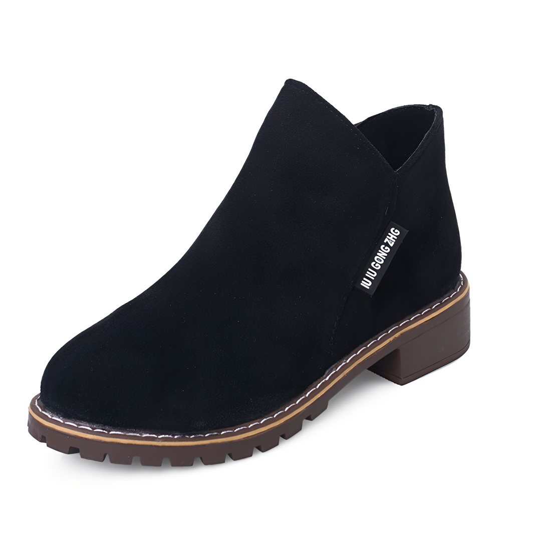 Chantelle - Elegant Suede Ankle Boots for Women