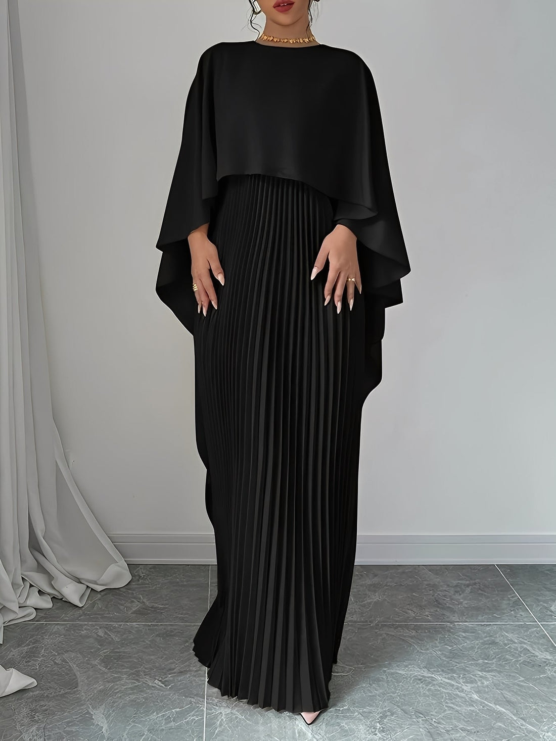 Katherine - Vestito lungo elegante e ampio per donne