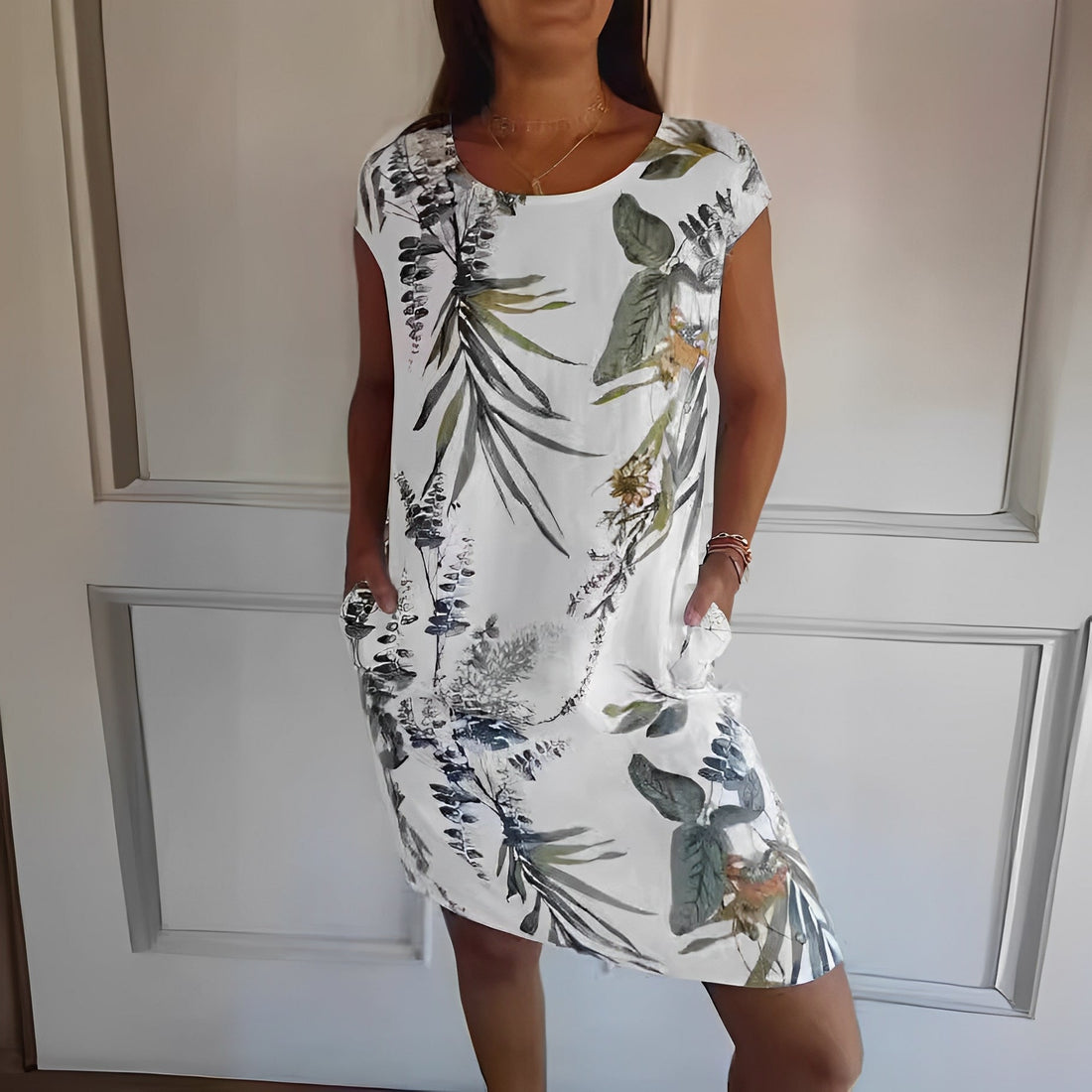 Jocelyn - Abito casual ampio con stampa per donne