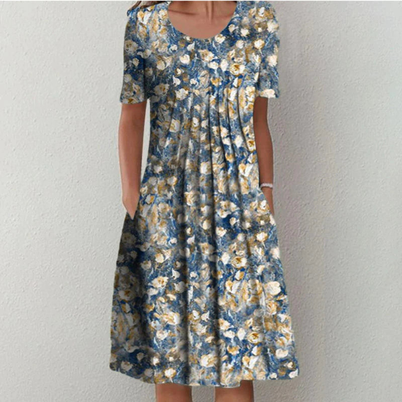 Grace - Elegant Cotton Dress