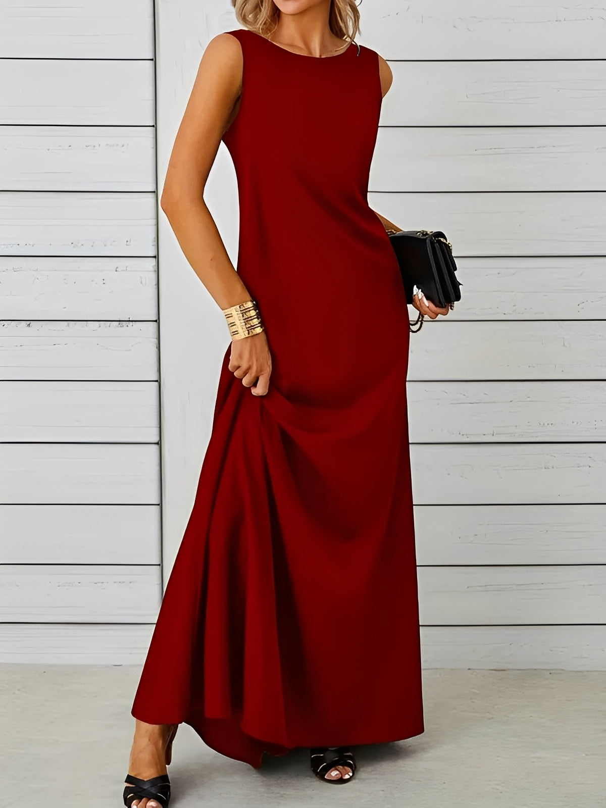 Saranna - Elegant Long Dress for Women