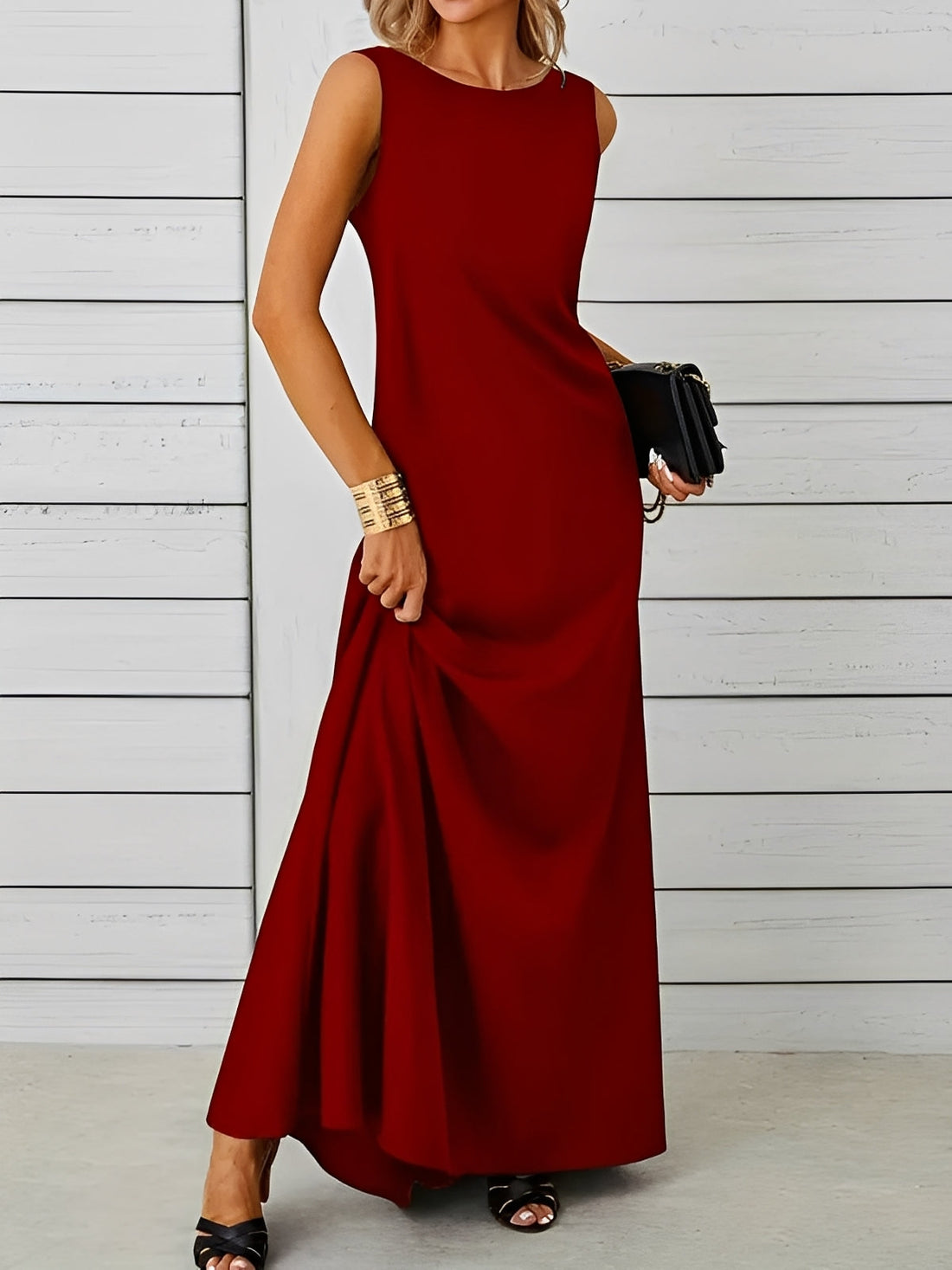 Saranna - Elegant Long Dress for Women