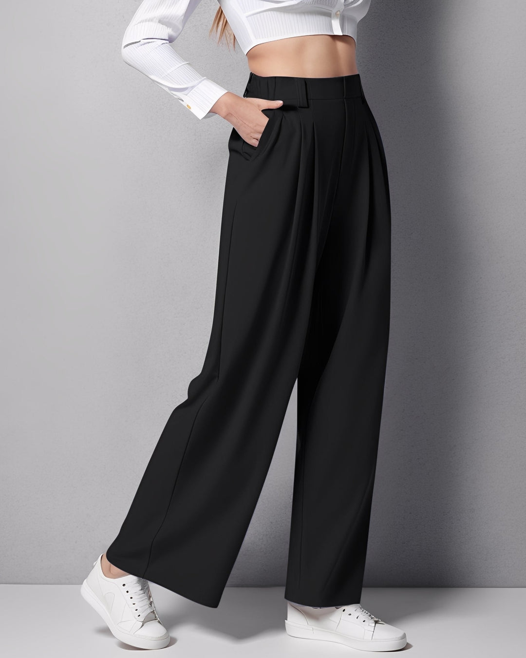 Montana - Women's Straight Stretch Trousers
