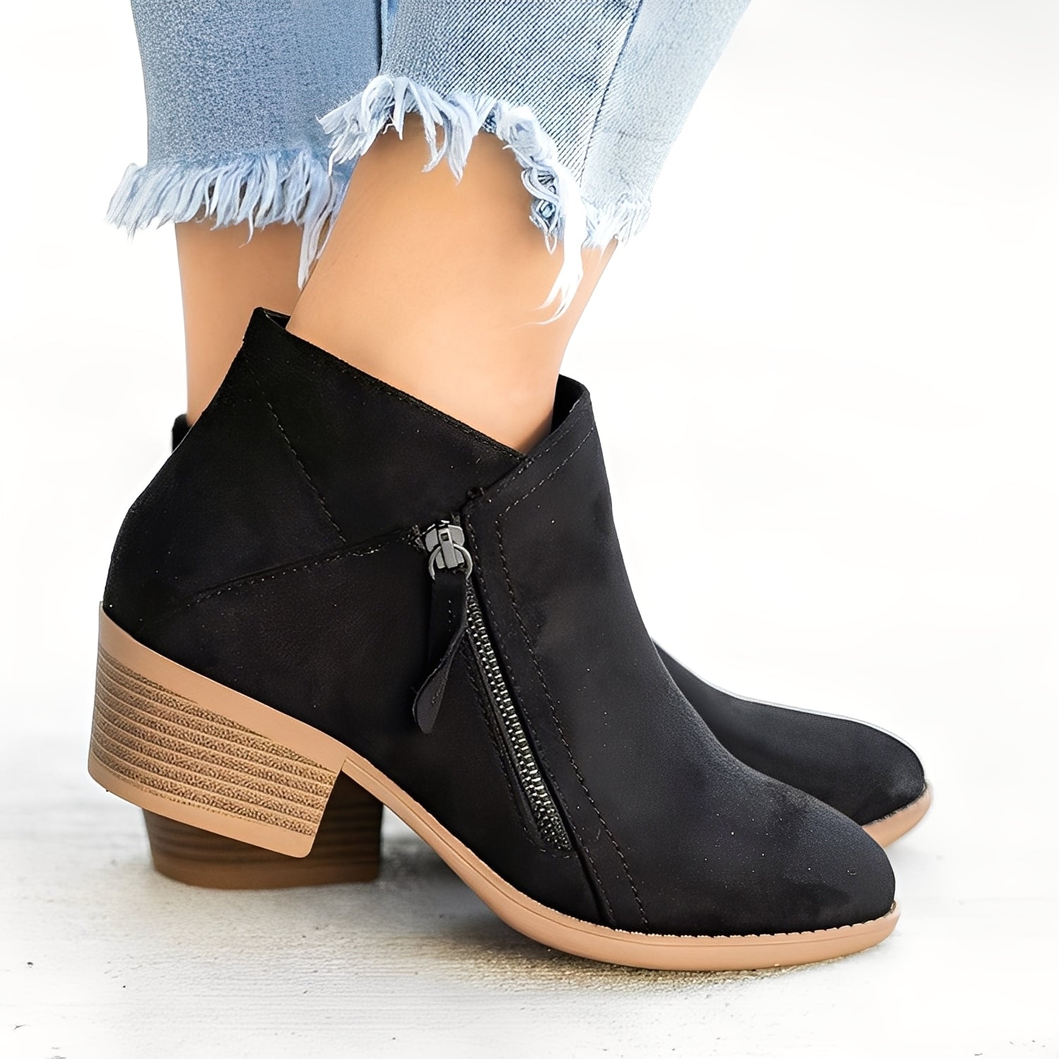 Mirabelle - Stivaletti eleganti con zip per donne