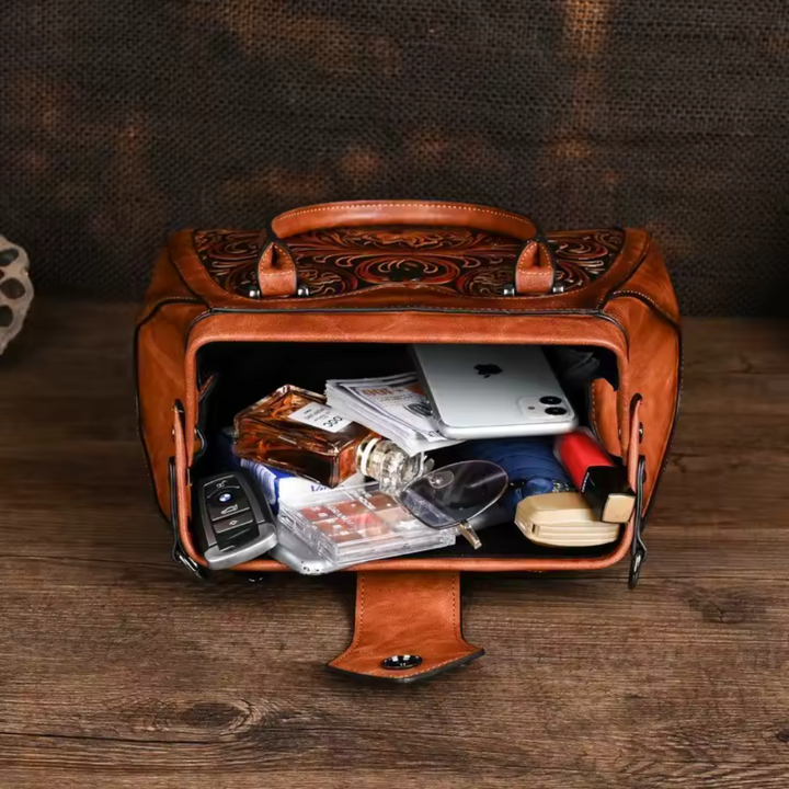 Florina | Elegant Handbag with Floral Pattern