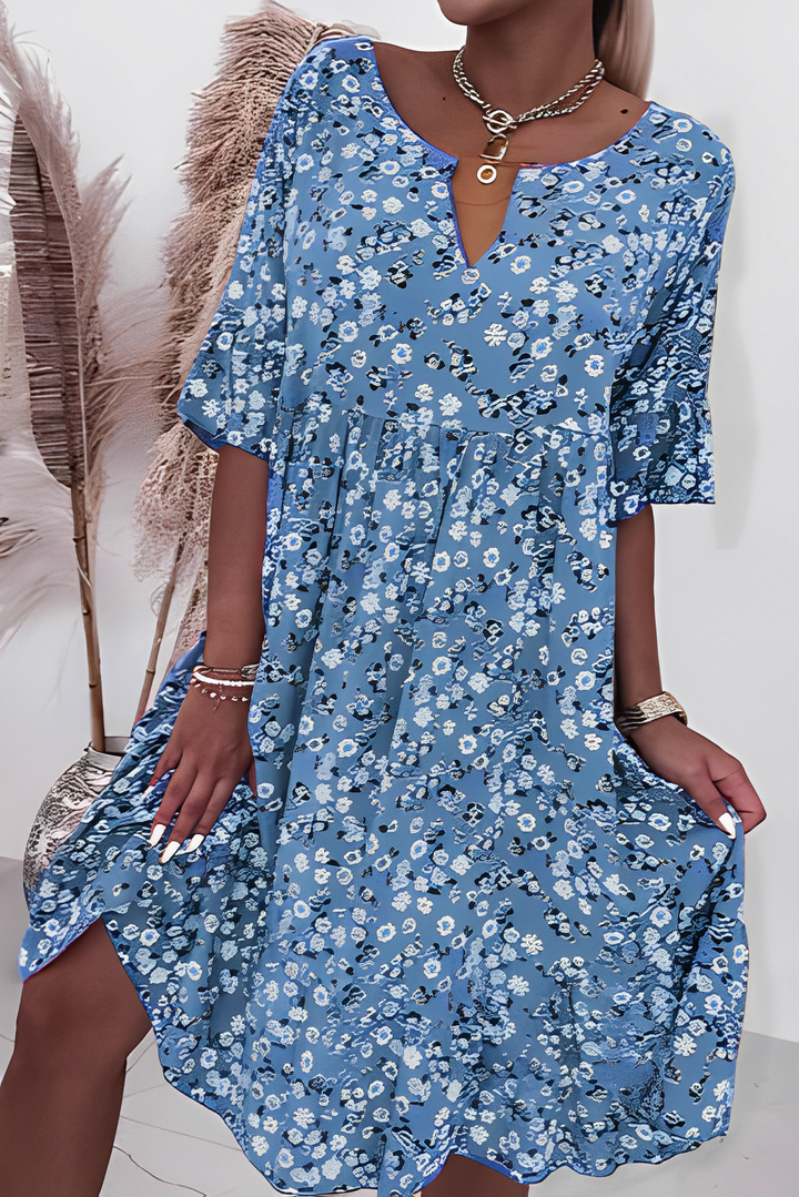 Muriel - Floral V-Neck for Women