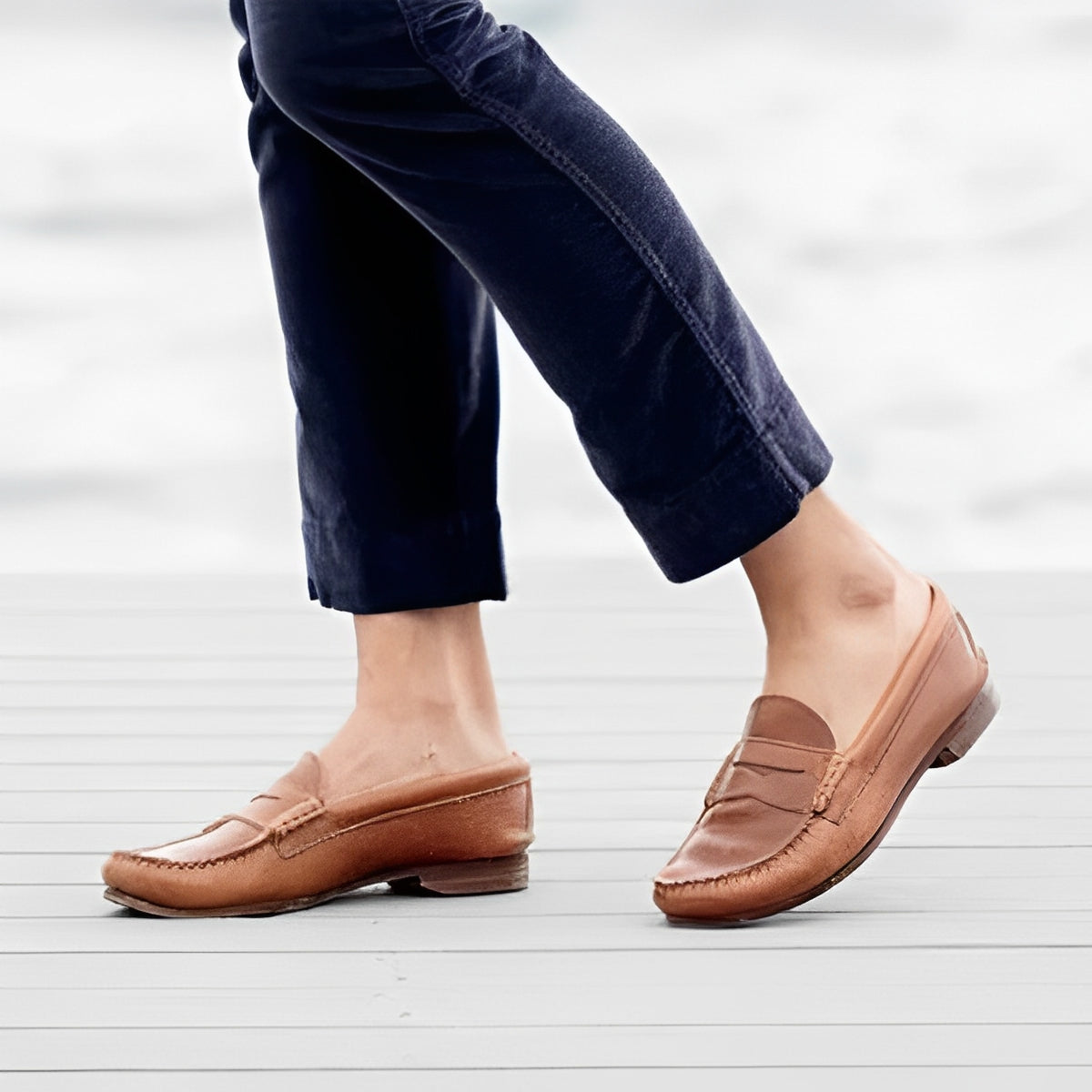 Tiffanie - Pantofole piatte casual per donne