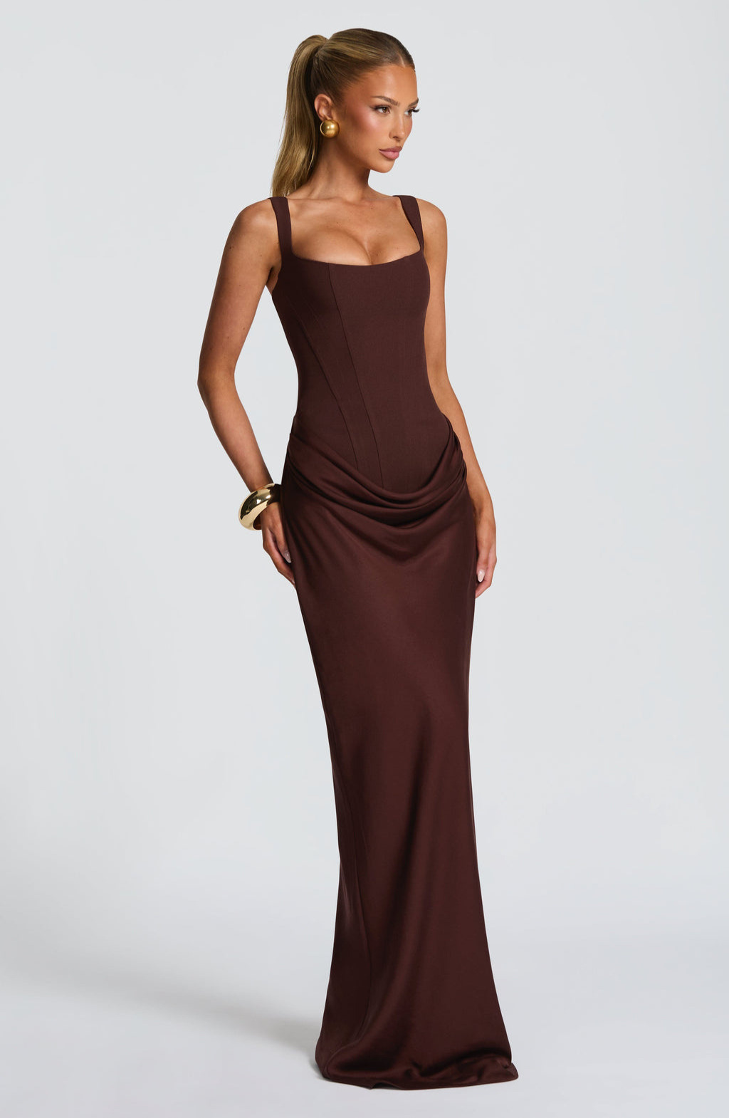 Vittoria™ | Hourglass Effect Sculpted Maxi Dress