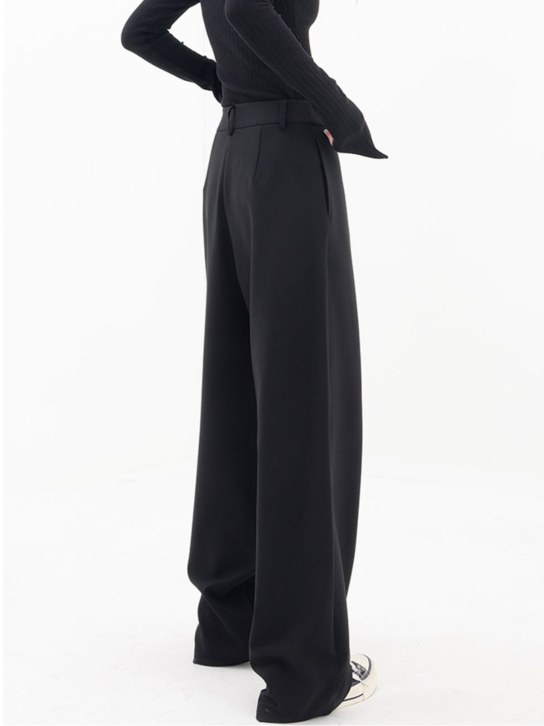 Luciana – Pantaloni a Gamba Larga Eleganti