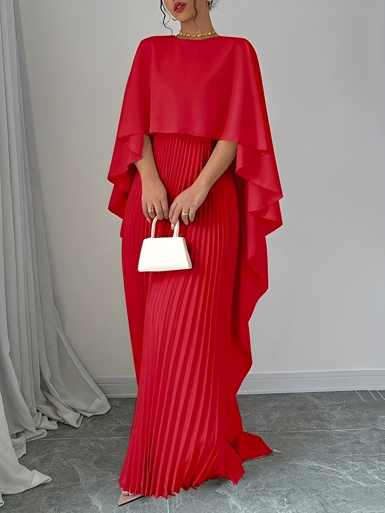 Katherine - Vestito lungo elegante e ampio per donne