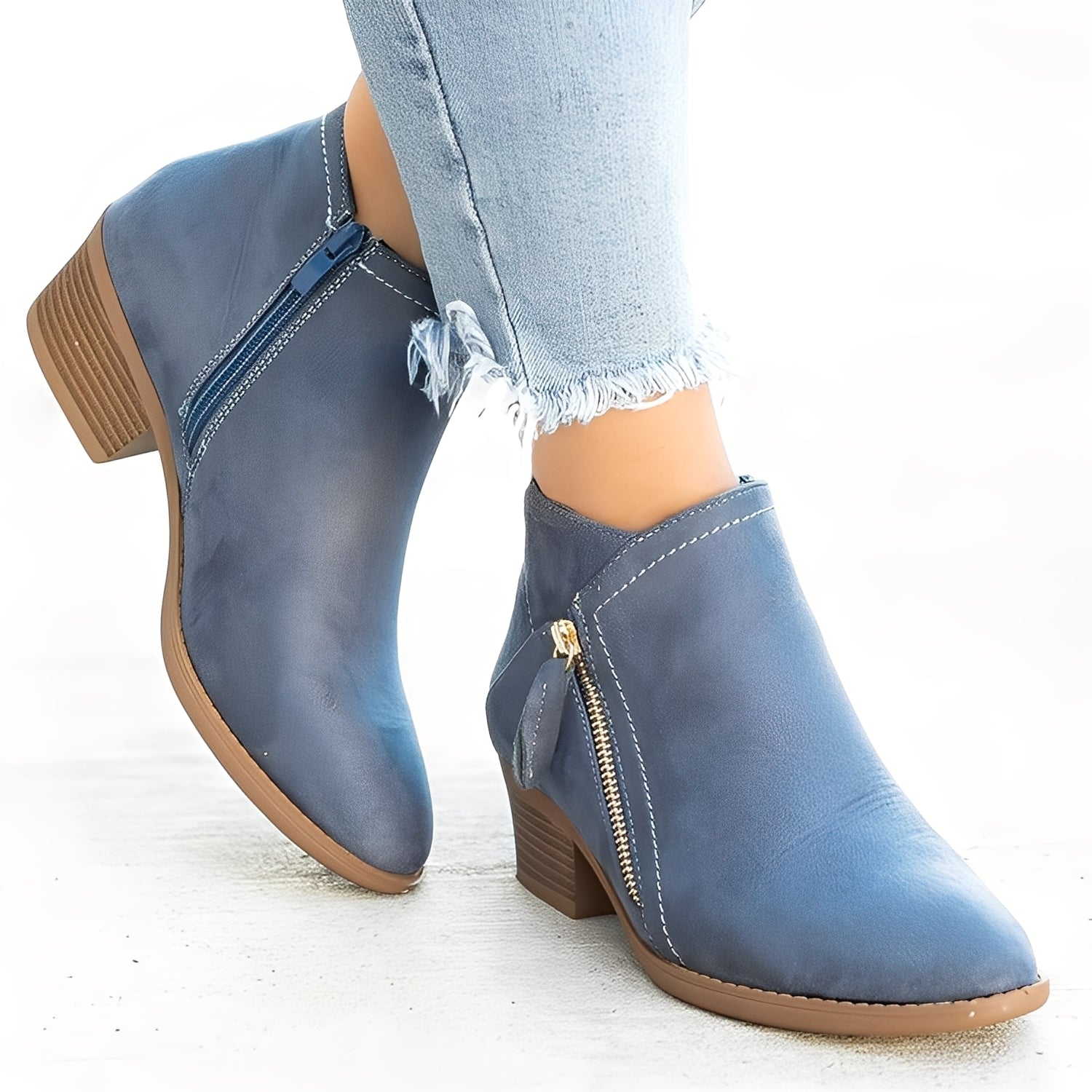 Mirabelle - Stivaletti eleganti con zip per donne