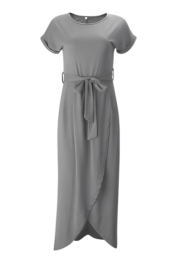 Rorie - Asymmetric Dress with Inverted Sleeves for Women