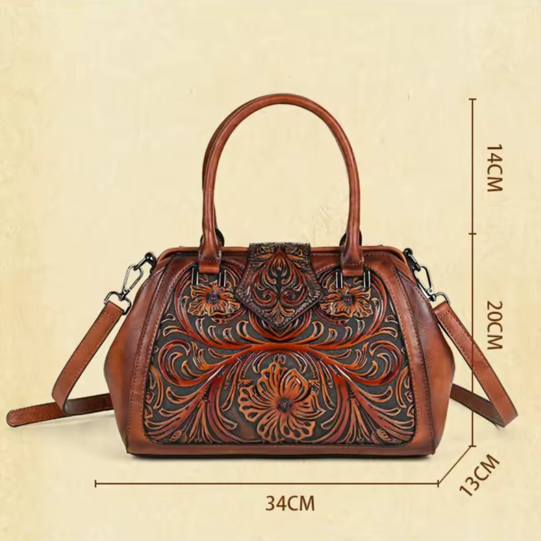 Florina | Elegant Handbag with Floral Pattern