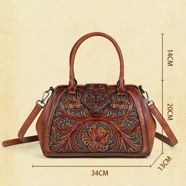 Florina | Elegant Handbag with Floral Pattern