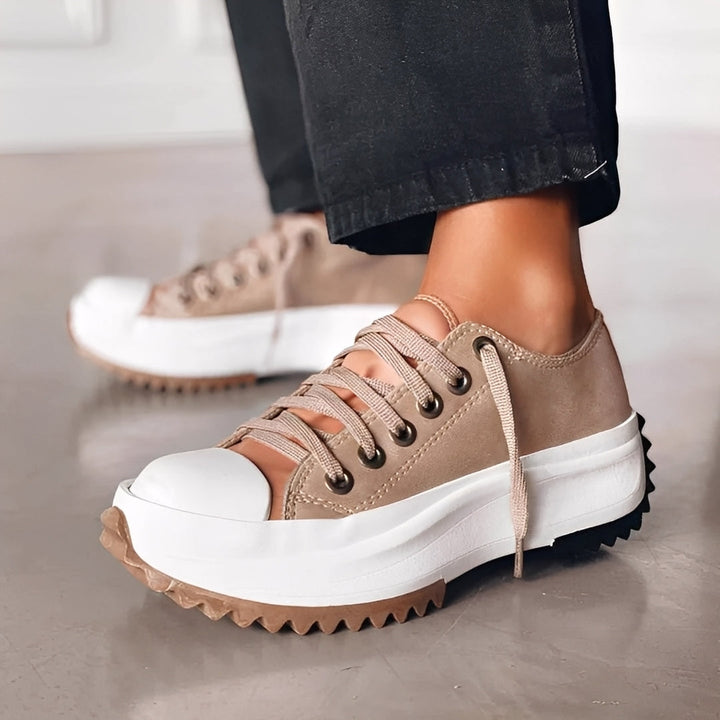 Lorayne - Scarpe casual con suola spessa per donne