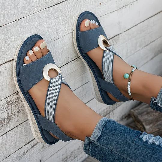 Luna | Orthopedic Wedge Sandal