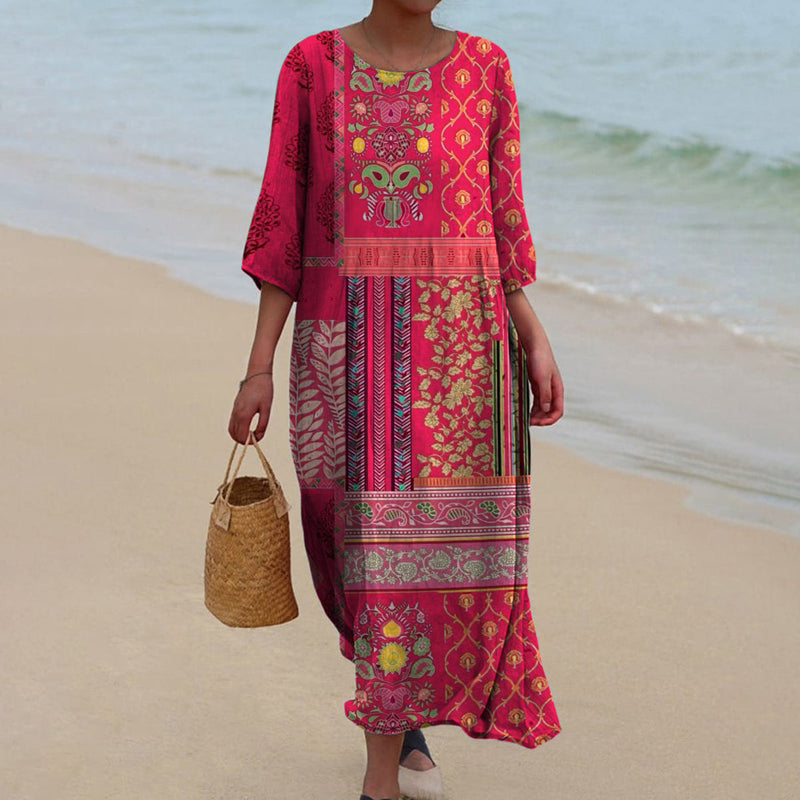 Marlene – Boho Maxi Dress with a Soft Cut